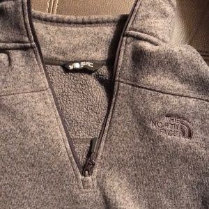 North Face Quarter zip jacket